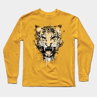 Burning Ire Halftone Long Sleeve T-Shirt